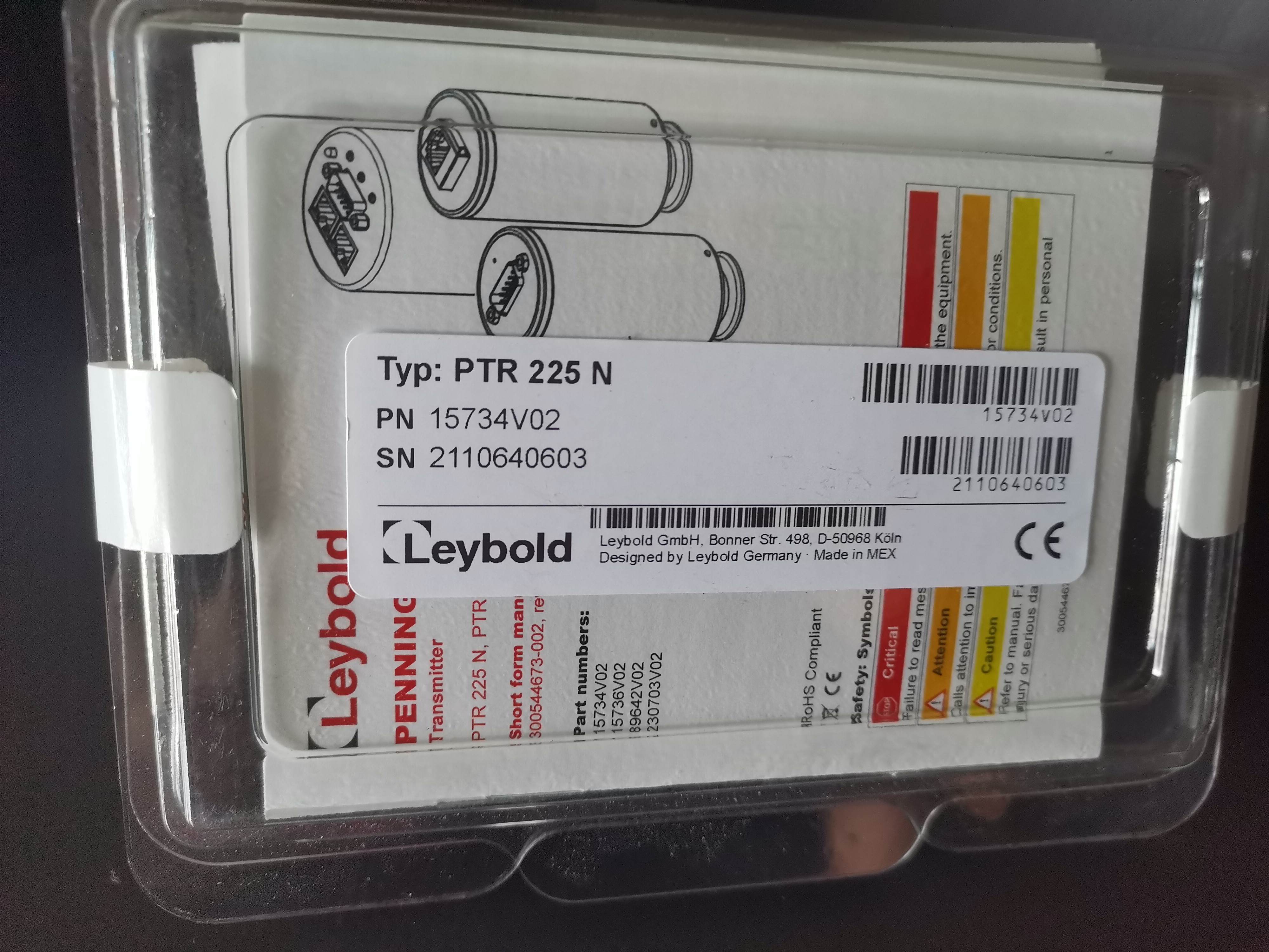 真空计	PTR225N